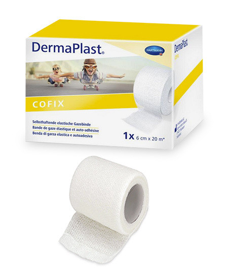 DermaPlast CoFix blanc 6cmx20m sans latex p.à 1