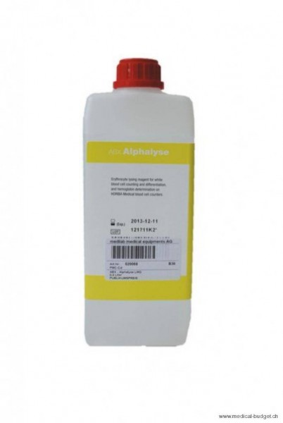 Alphalyse Fl.à 420 ml für Micros CRP + Bottle