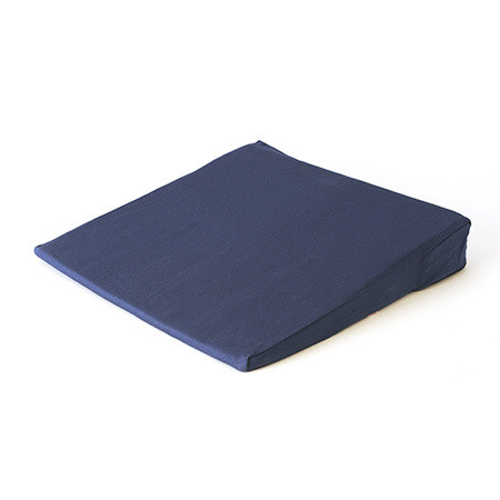 Sissel Sit Standard Coussin triangulaire pour une meilleure position assise 35x35x6,5cm avec housse lavable bleu
