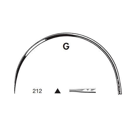 Wundnadel 212 G Gr.09 P.à 12