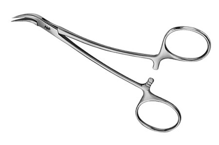 Splitterpinzette Peet geb.12cm