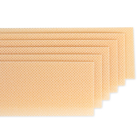 Turbocast Strip thermoplastisches Material Microperforiert 0,8mm 8x30cm beige P.à 20