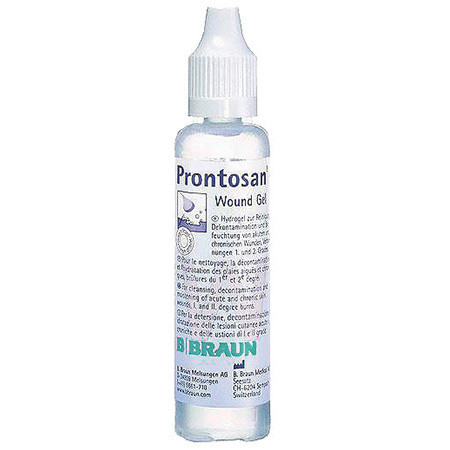 Prontosan Wound Gel 30ml, pour nettoyage, déconta- mination, hydratation de plaies
