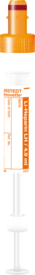 S-Monovettes spéciales orange Li-hép liquide 4,9ml tube stérile avec étiquette p.à 50