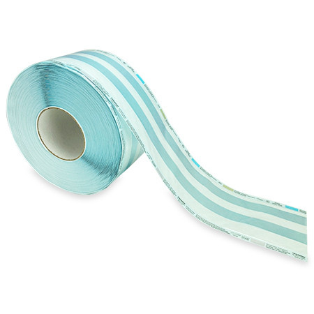 Bolsaplast Sterilisationsrolle 15x4cmx100m blau mit Falte P.à 1