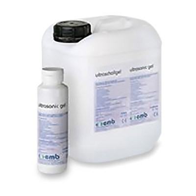 Ultragel GU 401 Gel incolore, Cubitainer 5 litres pour traitements laser / examens ultrasons (refrigération du gel possible)