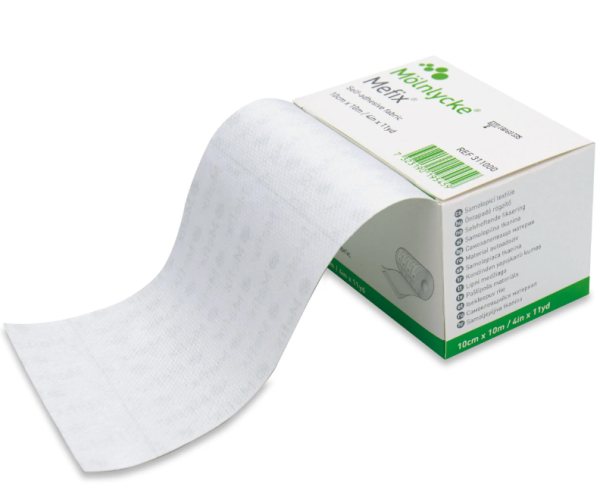 Mefix Fixationsvlies elastisch weiss 15cmx10m P.à 1