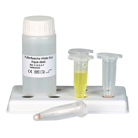 Cleartest Histo H.P. Helicobacter pylori test sur échantillon tissue / biopsie, p.à 20 tests