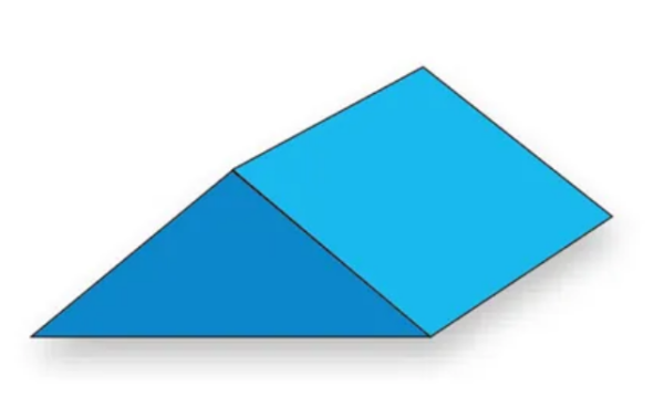 Lagerungshilfe Nr. 2 Cawo grosser Keil 250x200x110mm (blau/abwaschbar)