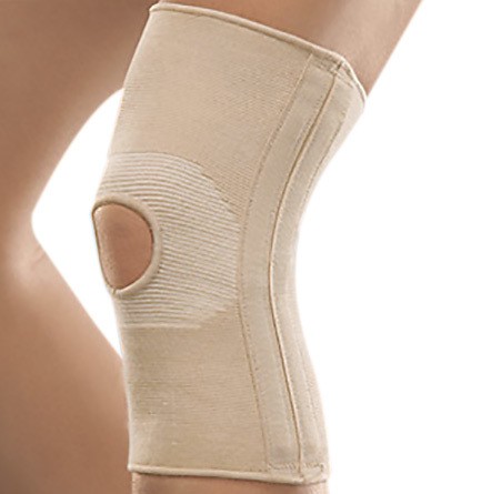Futuro Knie-Bandage beige Gr.M Umfang Knie 36,5-43cm beidseitig tragbar