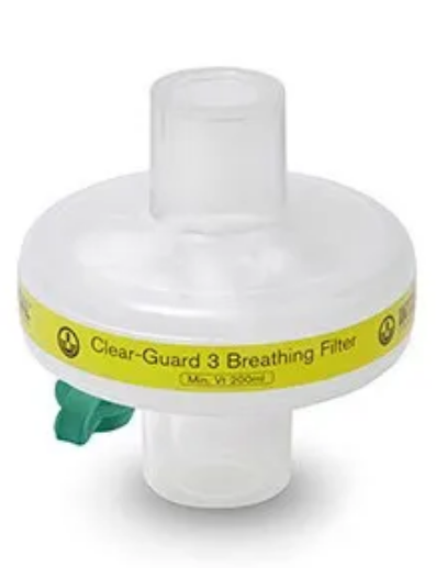Beatmungsfilter Clear Guard Midi mit Luer Port