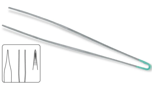 Peha-instrument Pincette à échardes droit 9cm à usage unique stérile p.à 40