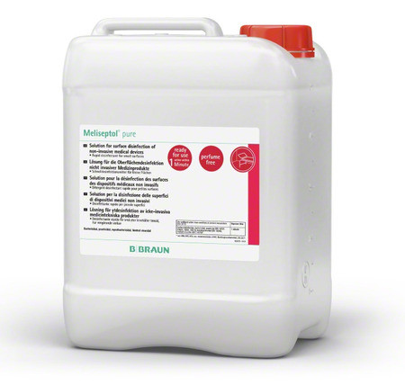 Meliseptol Pure Flächendesinfektionsmittel Kanister 5 Liter (Preis inkl. VOC-Abgabe)