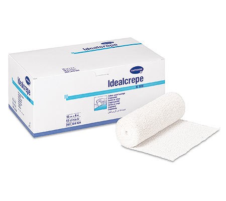 Rhena Idealcrepe Binde écru 8cmx4m P.à 10