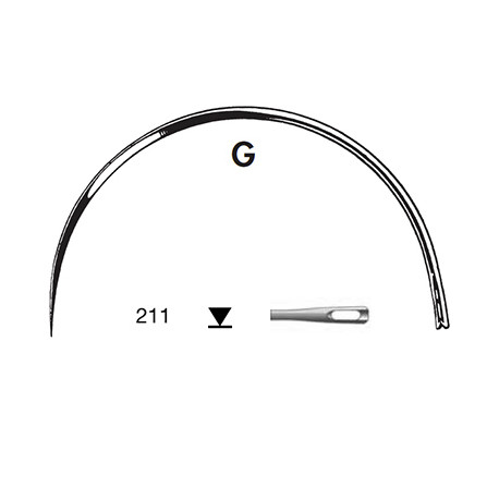 Wundnadel 211 G Gr.05 P.à 12