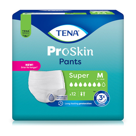 Tena Pants Super Gr.M (80-110cm) P.à 12