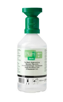 Plum Augenspülflasche NaCl 0,9% steril 500ml P.à 1
