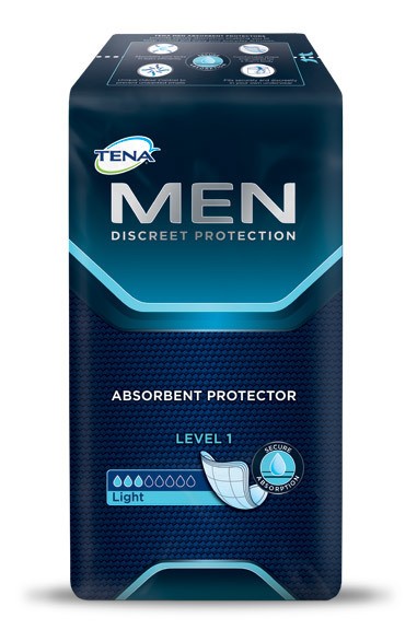 Tena for Men Level 1 protection d'incontinence pr. hommes, p.à 24 pces