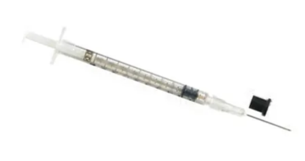 BD Vacutainer Preset Seringue pour gaz du sang 1ml avec Aiguille Luer 23G 0,6x25mm p.à 100