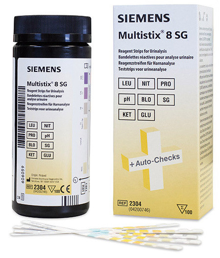 Siemens Multistix 8 SG Urinteststreifen P.à 100