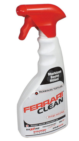 Ferrari-Clean Produit nettoyant pour similicuir (Stamskin) bouteille à 500ml