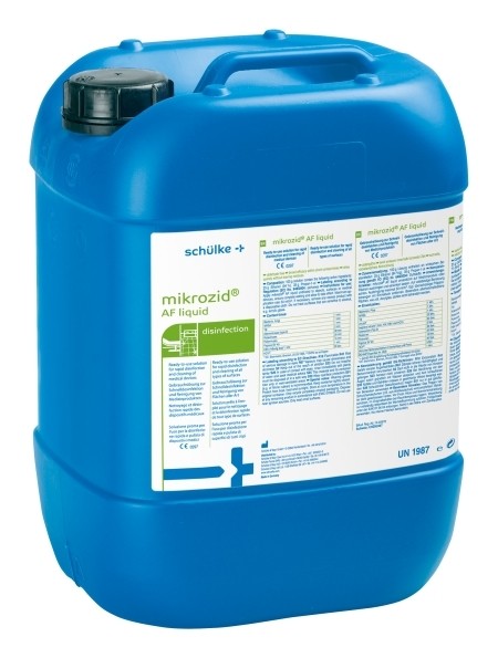 Mikrozid AF Liquid 5 litres désinfectant à vaporiser à base d'alcool pour la désinfection rapide des surfaces (prix incl. Taxe-COV)