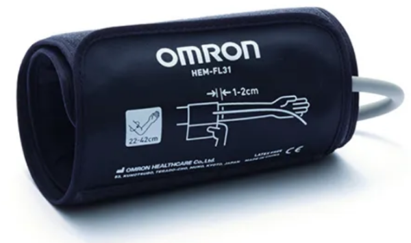 OMRON Manchette Intelli Wrap préformé pour bras circonf. 22-42cm pour Omron M7 et M3