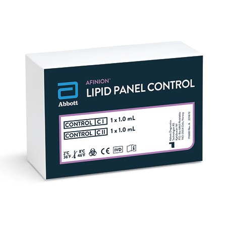 Afinion Contrôle Panel lipidique Level 1+2 p.à 2x1ml