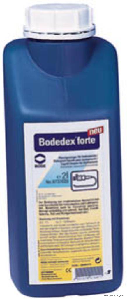 Bodedex Forte 2 litres Détergent à pH neutre pour le nettoyage des ...