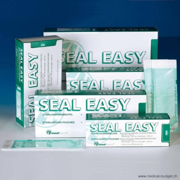 Seal Easy Steribeutel 520 mit Haftverschluss 90x230mm P.à 200