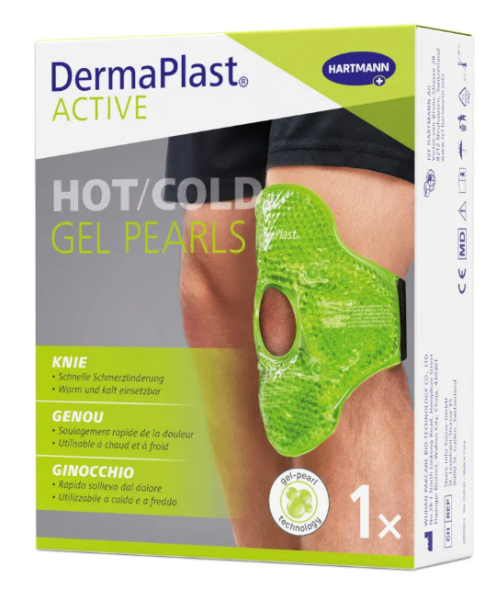 DermaPlast Active Hot/Cold Pearls für das Knie P.à 1