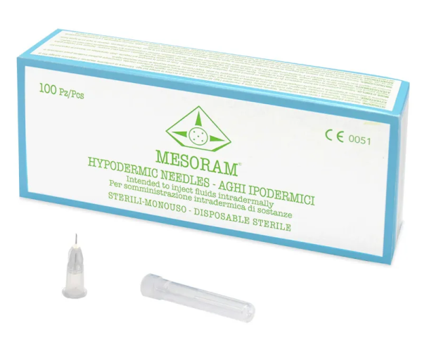 Mesoram Kanülen für Microinjektionen 0.40x4mm 27G P.à 100