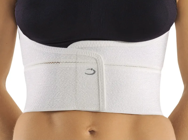 Tale Rippengürtel für Damen Einheitsgrösse Höhe 15cm weiss