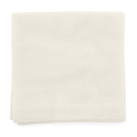 MediSet Compresses de gaze pliées Typ 24 10x10cm 24 fils 12 plis sans RX bords coupés repliés stérile 30 sachets à 5