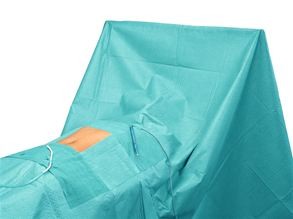 Barrier Abdecktuch 75x75cm selbstklebend 3-lagig steril P.à 35