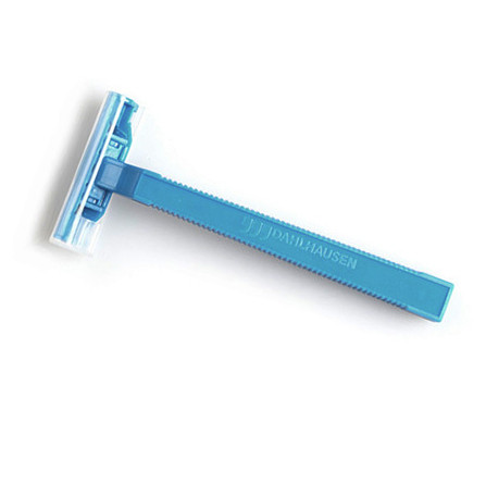 Dahlhausen Rasoir bleu à usage unique tranchant d'un coté non stérile p.à 100
