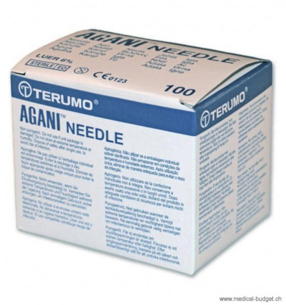 Terumo-Kanülen Agani AN*2332R1 23G 0.60x32mm blau P.à 100