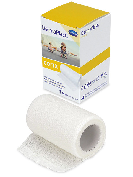 DermaPlast CoFix blanc sans latex 10cmx4m p.à 1