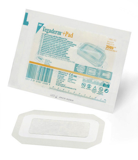 Tegaderm plus Pad Transparentverband 9x15cm Wunduaflage 4.5x10cm P.à 5