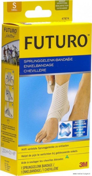 Futuro Chevillère gauche / droite, Gr. L circonf. 23,0-25,5cm, beige