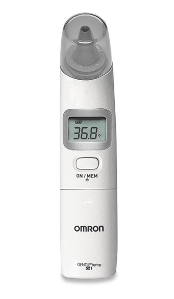 OMRON Thermomètre | 521 | embouts avec 21 de protection auriculaire, Medicalbudget | livré Diagnostic Gentle Temp Thermomètre