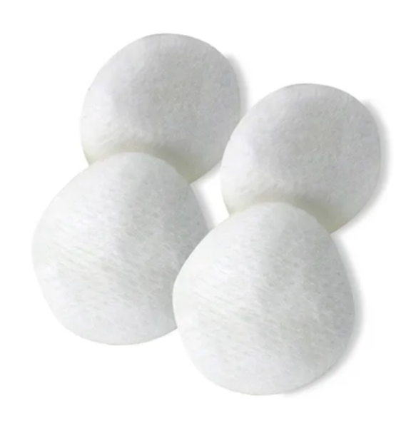 Mesoft Tampon rond en non-tissé small diam. 2.5cm stérile p.à 20 sach. à 5 pces