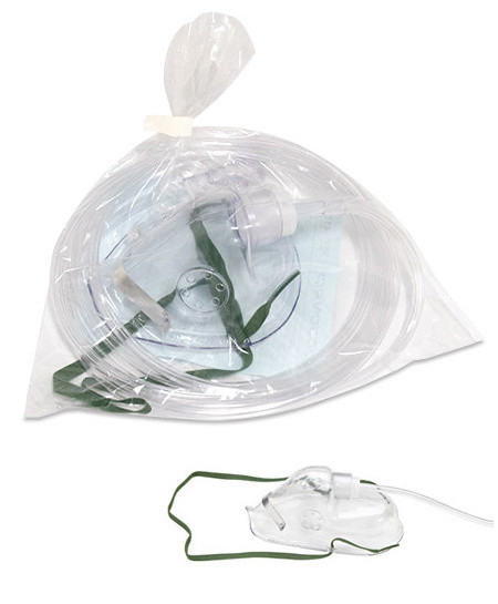 Hudson See Thru Sauerstoffmaske für Kinder mit Schlauch 210cm P.à 50