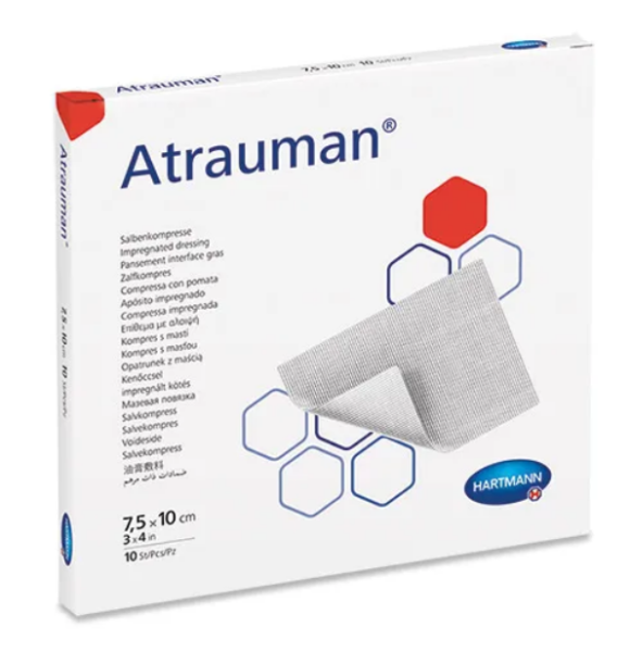 Atrauman Salbenkompresse steril 7,5x10cm P.à 10