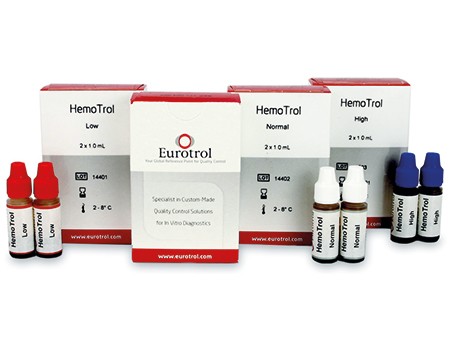 HemoCue HemoTrol normal 2x1ml sang de contrôle pour HemoCue