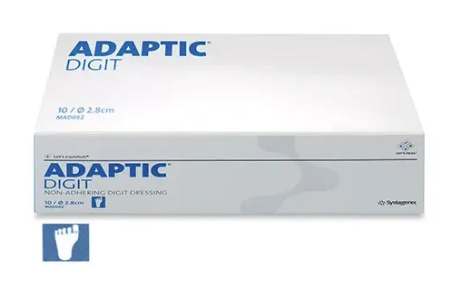 Adaptic Digit Silikon Zehenverband large ø 2.8cm nicht haftend P.à 10