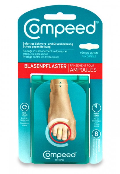 Compeed Blasenpflaster extra small 1,7x5,1cm P.à 8