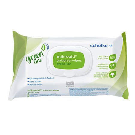 Mikrozid universal wipes maxi green line Softpack 23x25cm désinfectant pour surfaces P.à 90 lingettes (taxe sur les COV incluse)