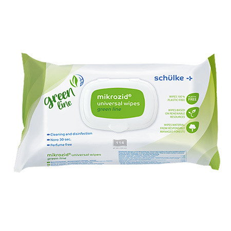 Mikrozid universal Wipes maxi green line Softpack 23x25cm zur Desinfektion von Flächen P.à 90 Tücher (inkl. VOC-Abgabe)