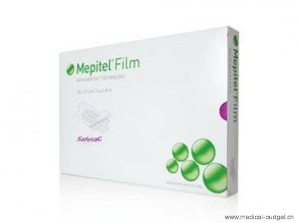 Mepore Film Folienverband transp. 6x7cm einzeln steril P.à 10 (Klebstoff hautfreundlich)